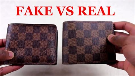 louis vuitton men's wallet real vs fake